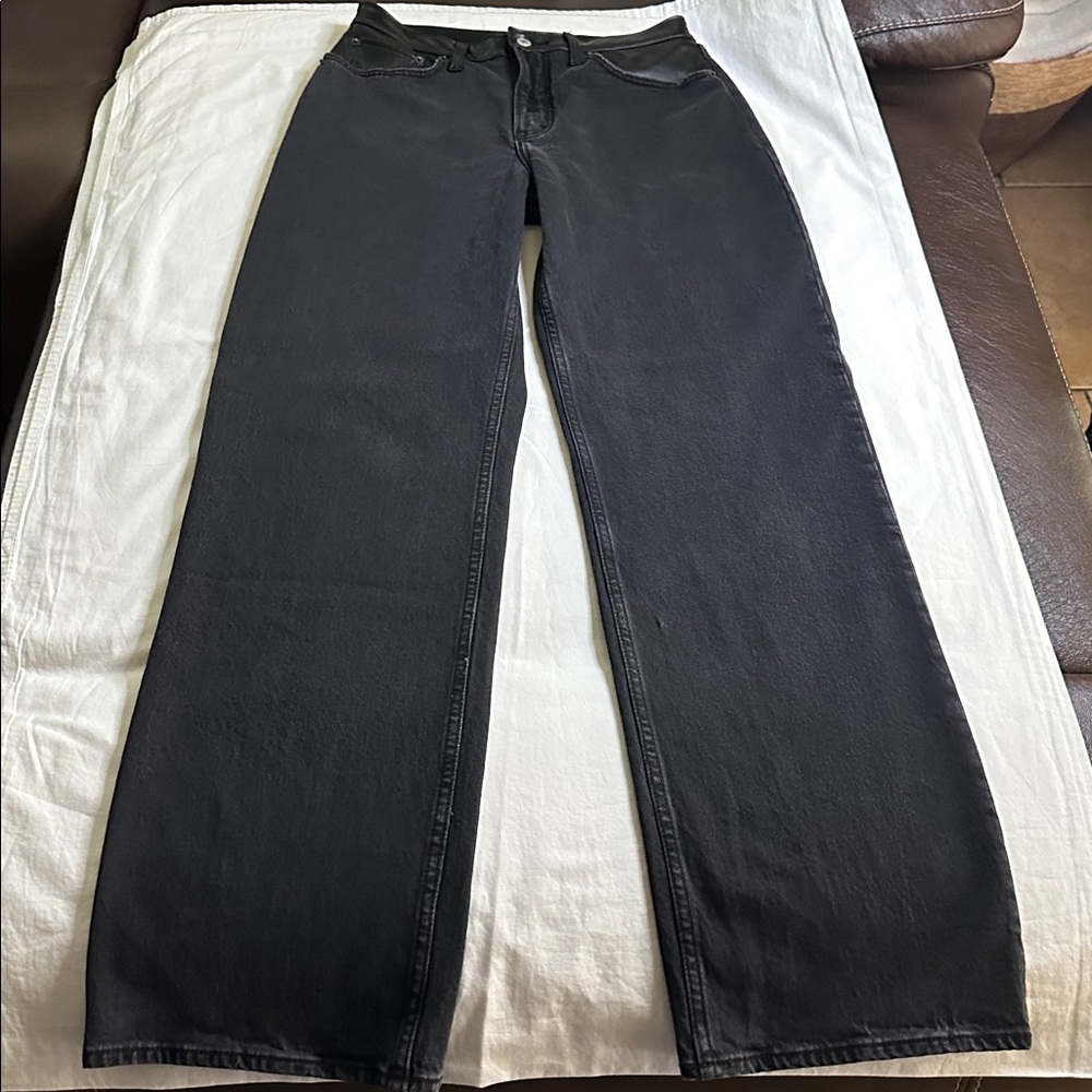 Abercrombie & Fitch Curve Love High Rise ‘90s Relaxed Jean Size 29 - Picture 3 of 12